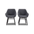 Stuhl PAUL 2er Set in Stoff Manhattan - Sitzdesign