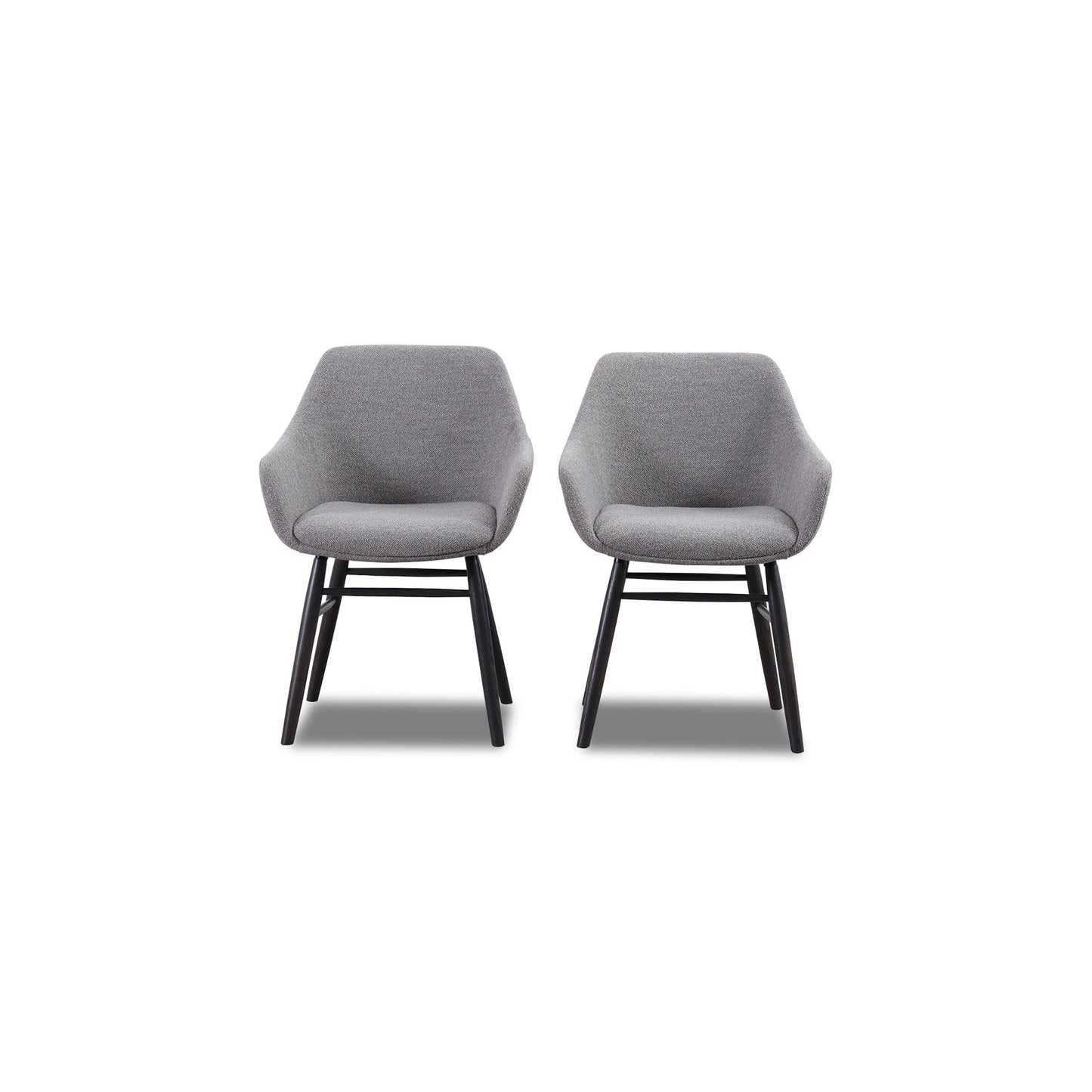 Stuhl PAUL 2er Set in Stoff Manhattan - Sitzdesign