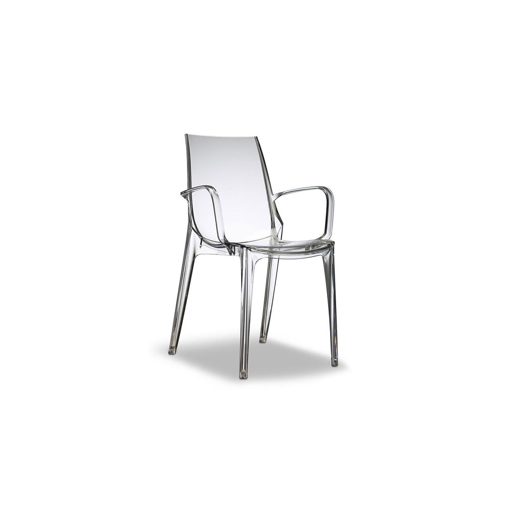 Stuhl Vanity 2654 2er Set - Transparent - Stuhl Kunststoff