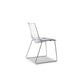 Stuhl Zebra Antishock Sledge 2274 2er Set - Transparent - Stuhl Kunststoff