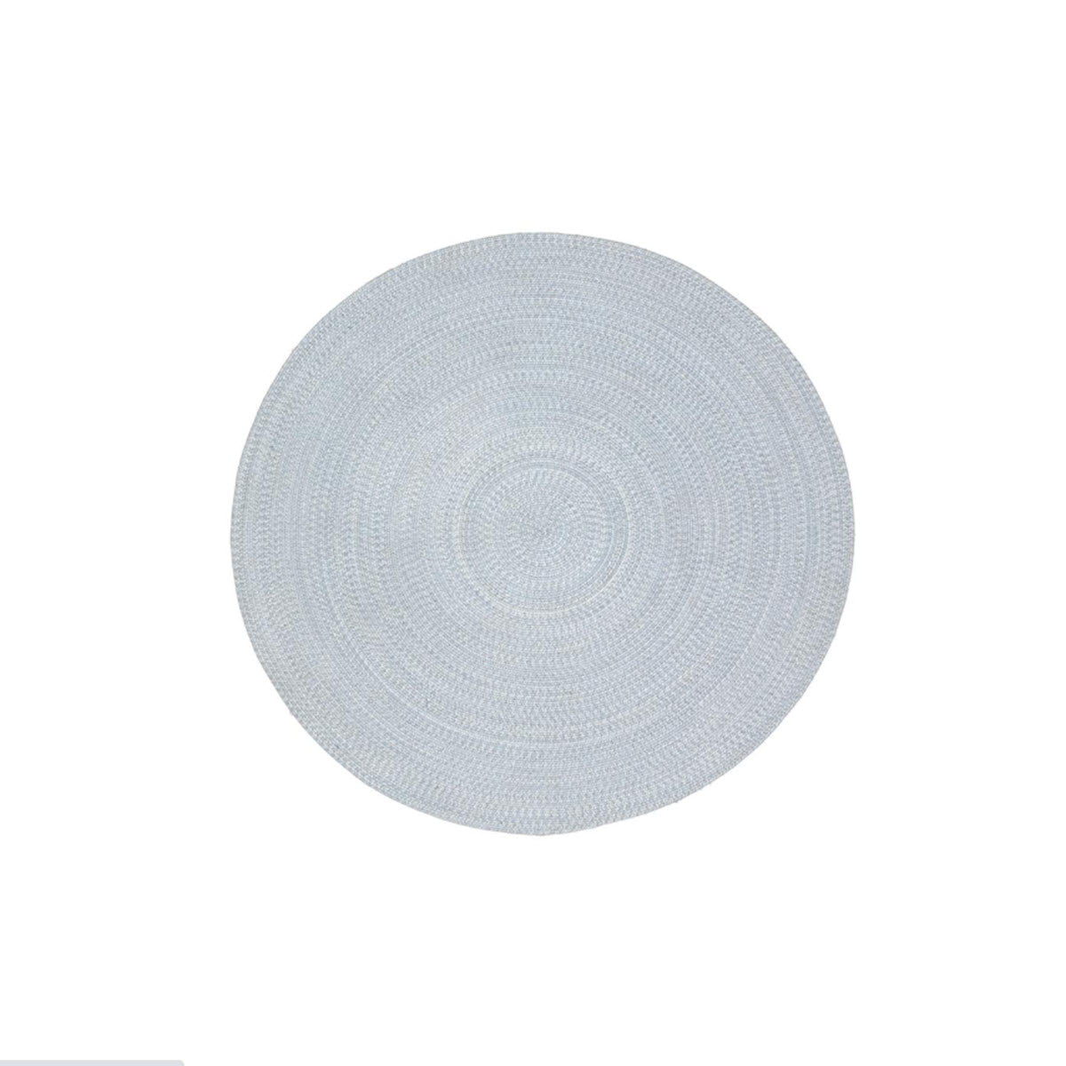 Teppich Portopi rund grau - Größe Ø150cm - Sitzdesign