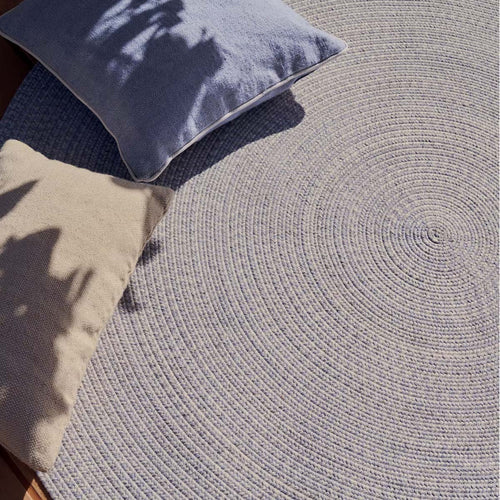 Bild 1 in Galerieansicht laden. Teppich Portopi rund grau - Größe Ø150cm - Sitzdesign