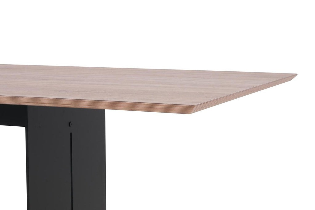 Tisch Constantin in Stahl/Eiche 260cm x100cm - Esstisch