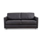 Schlafsofa SOGNARE LF140cm in Leder Semalin marron - Schlafsofa Leder