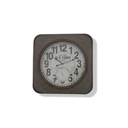 Uhr OLD TOWN in grau 60cmx60cm