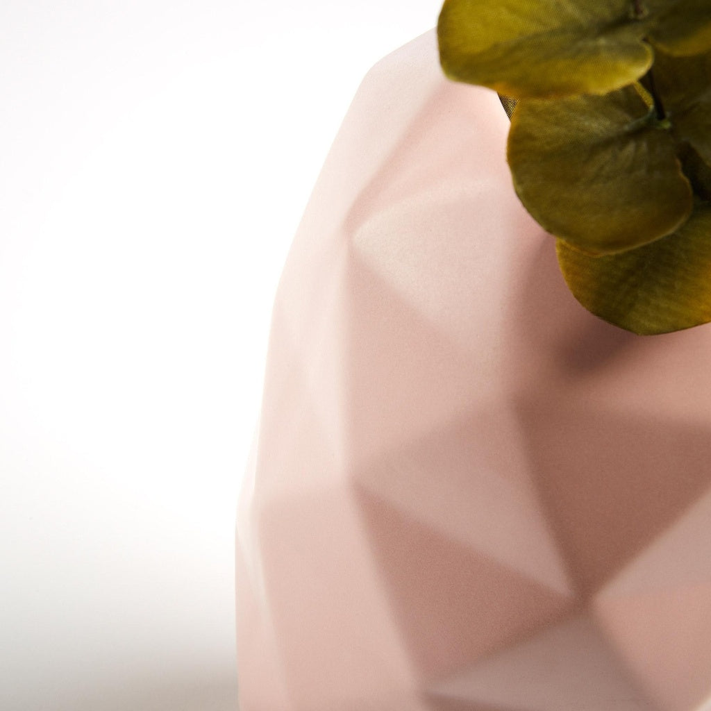 Vase LINEAL 35 cm Keramik pink - Vasen