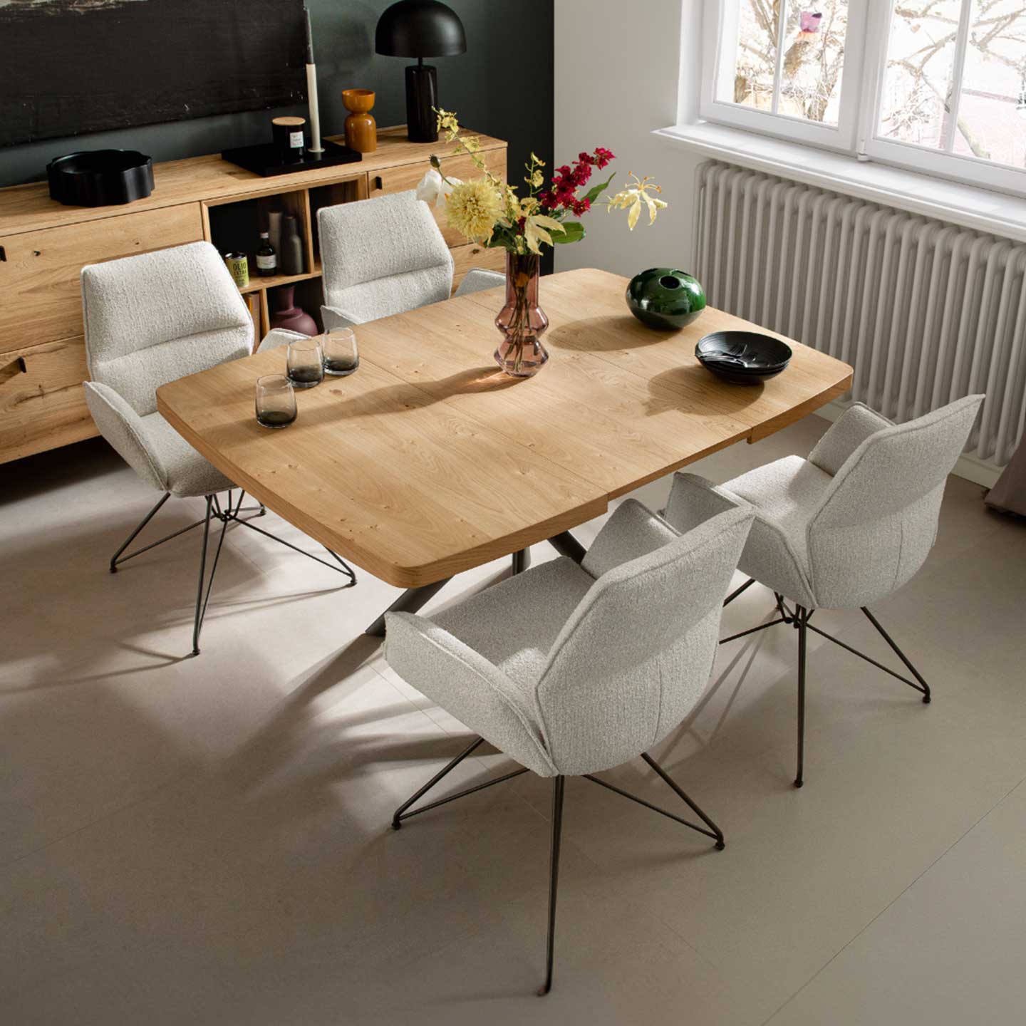 Carola Stuhl in Stoff Dallas Q2 - Stuhl Stoff