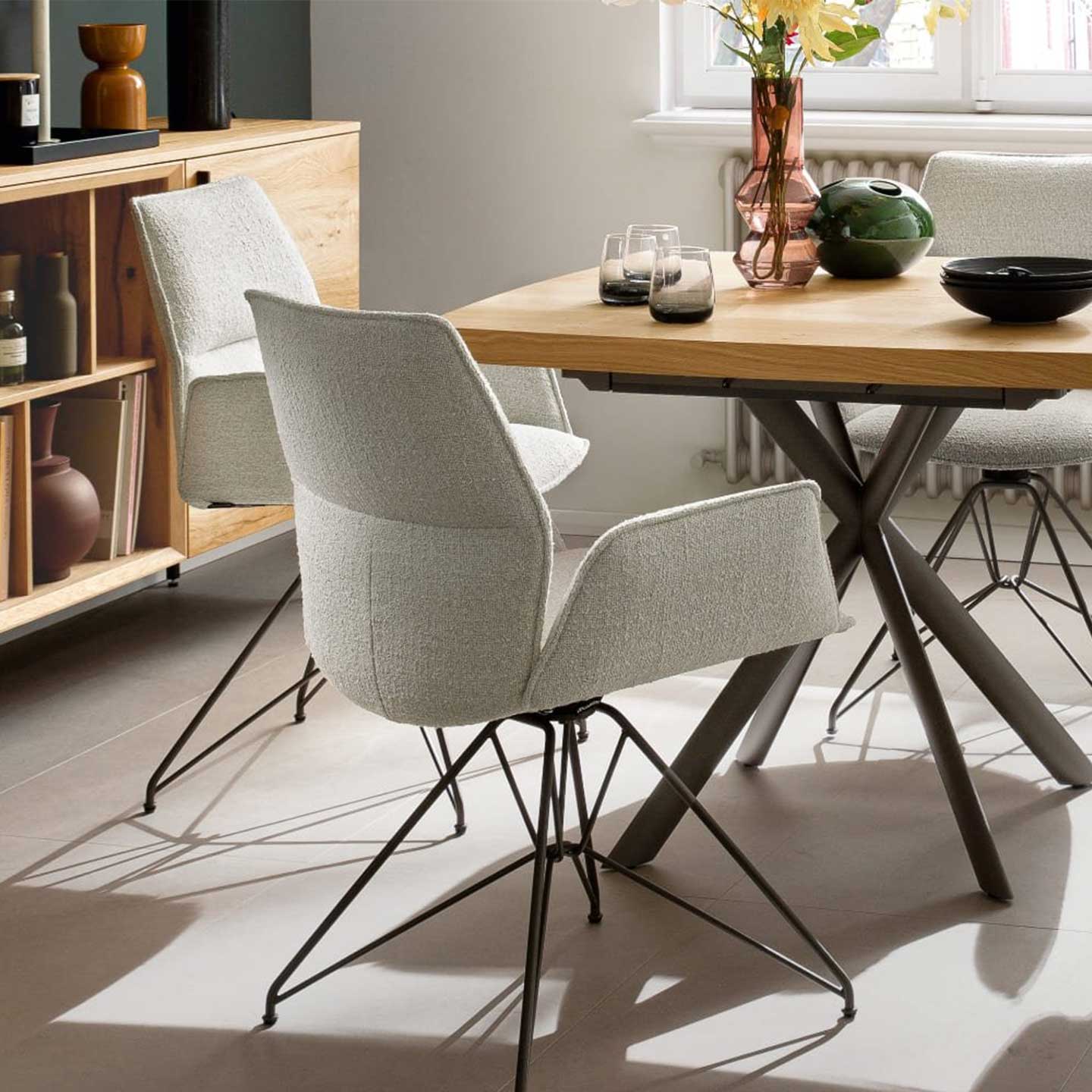 Carola Stuhl in Stoff Dallas Q2 - Stuhl Stoff