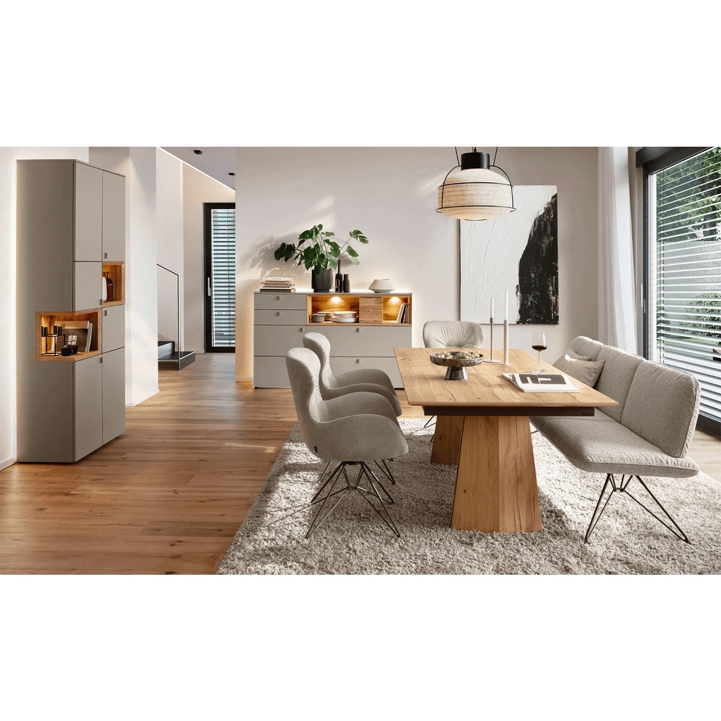 Venjakob Sitzbank RUBIN in Stoff