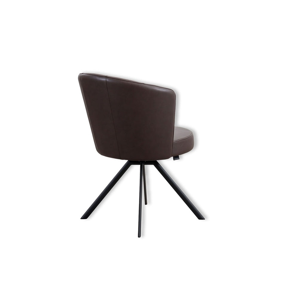 Venjakob Stuhl ELINA in Leder Sauvage - Stuhl Leder