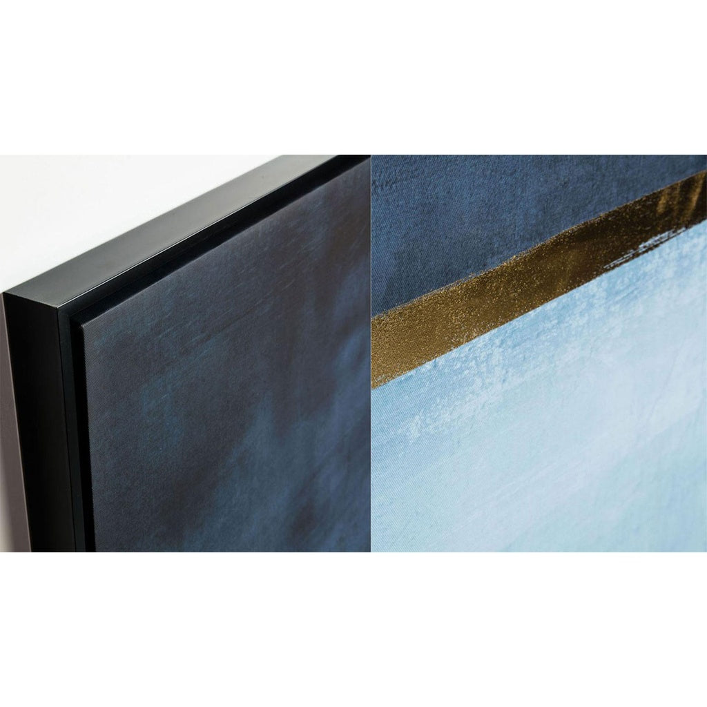 Wandbild Wrigley 60 x 90cm blue - Wanddeko