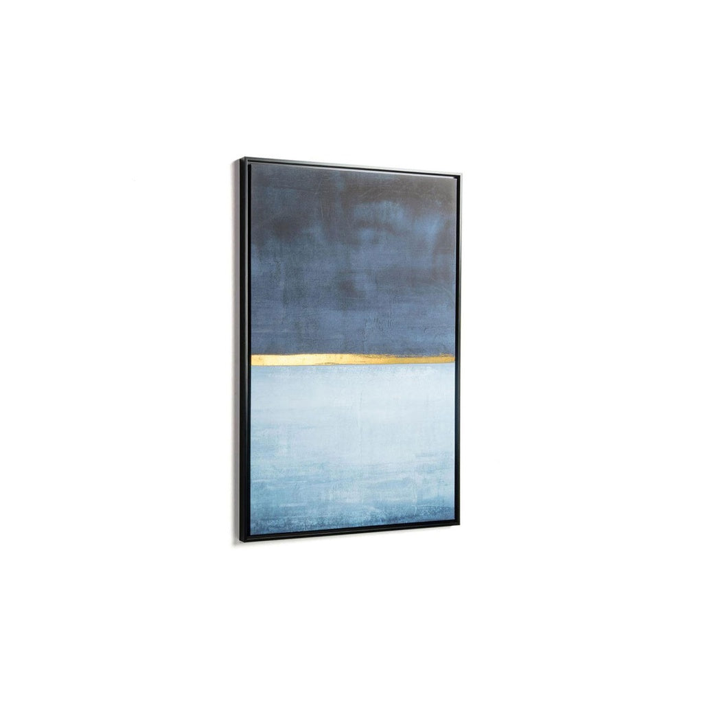 Wandbild Wrigley 60 x 90cm blue - Wanddeko