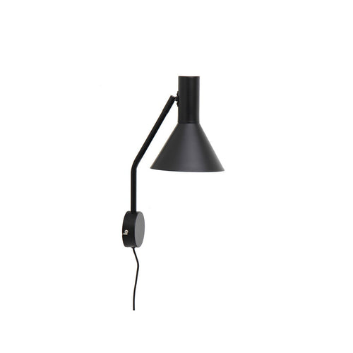 Bild 1 in Galerieansicht laden. Wandleuchte LYSS Ø 18cm - schwarz matt - Wandleuchte