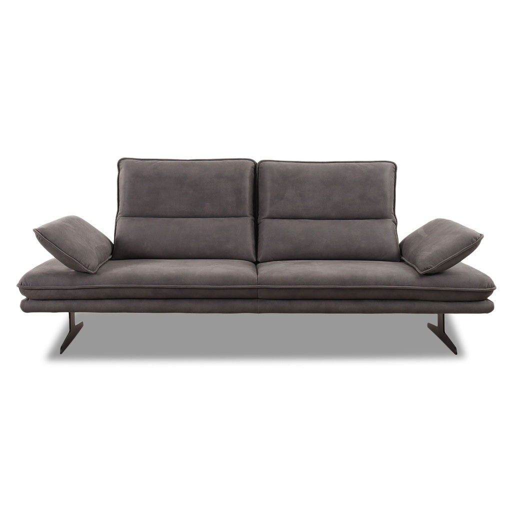 Sofa 16777 BROADWAY in Microfaser S37 anthracite - Sitzdesign