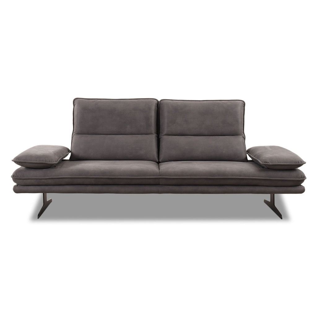 Sofa 16777 BROADWAY in Microfaser S37 anthracite - Sitzdesign