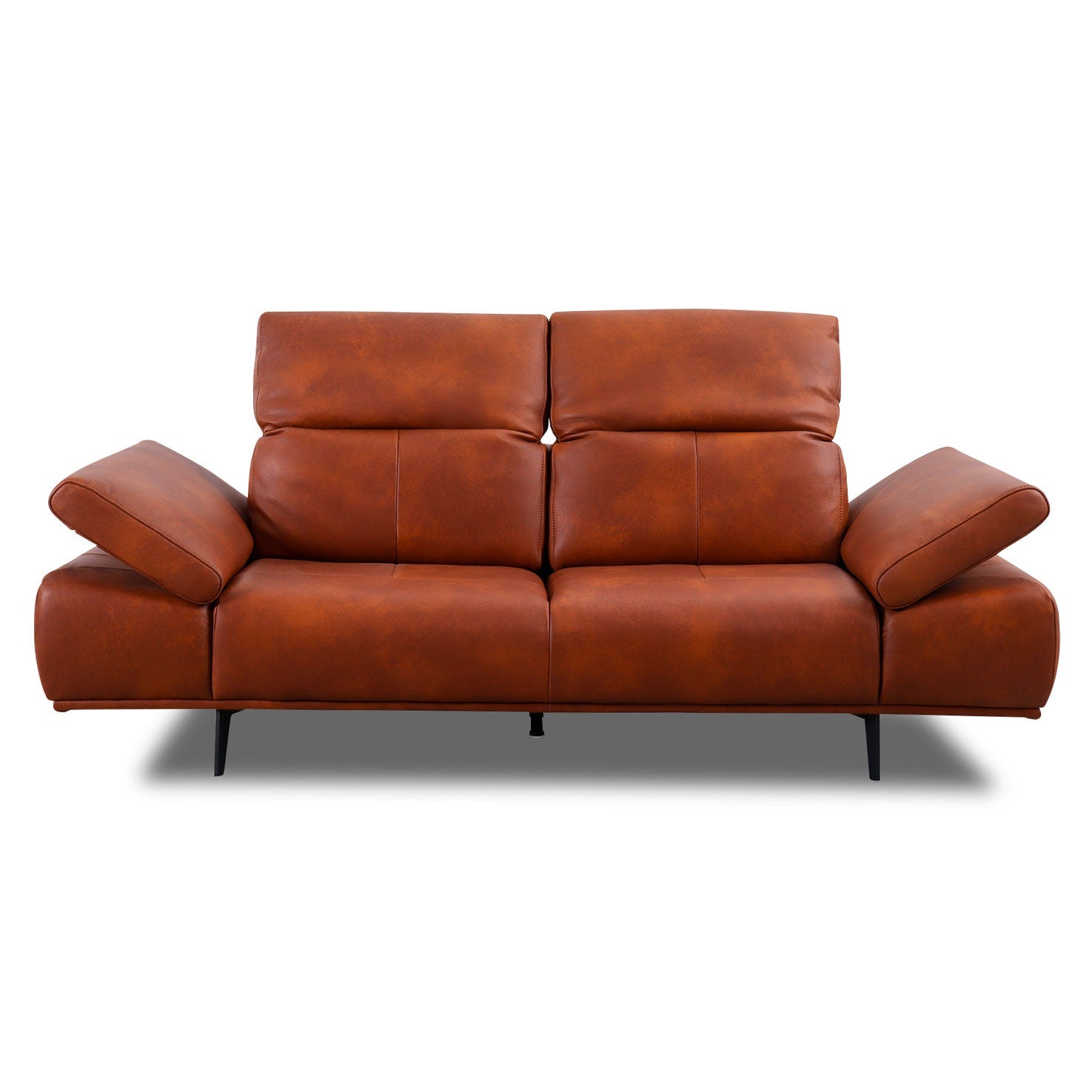 Willi Schillig Sofa 24405 LEVI in Leder Z75 cognac - Sofa Leder