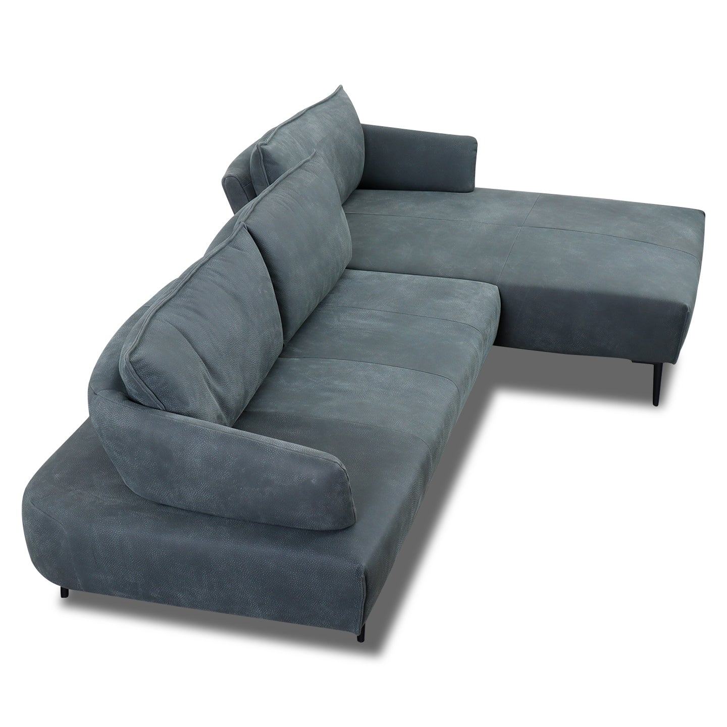 Willi Schillig Ecksofa 16150 LUNO  in Leder Z85 eucalyptus