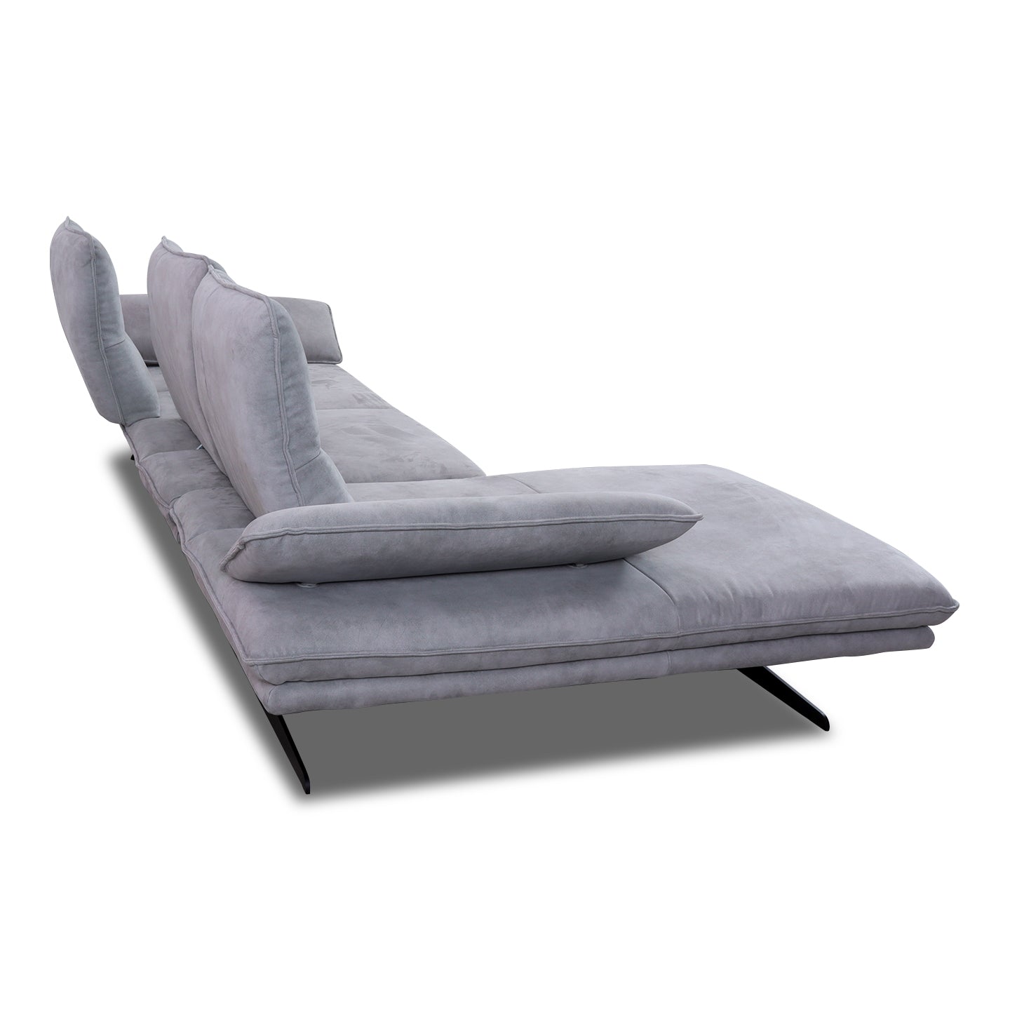 Willi Schillig Ecksofa 16777 BROADWAY in Stoff V52 light grey