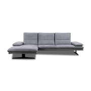 Willi Schillig Ecksofa 16777 BROADWAY in Stoff V52 light grey