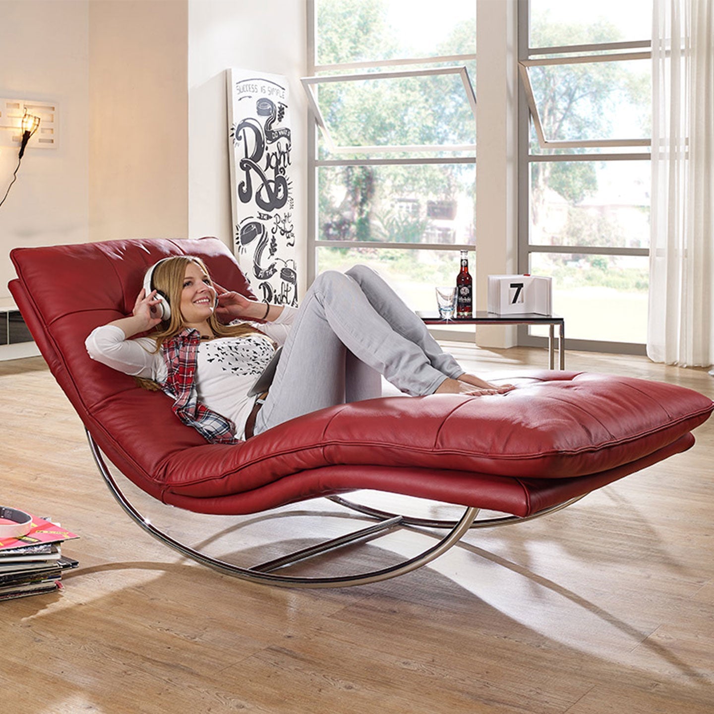 Willi Schillig Liege 47000 Daily Dreams in Leder konfigurierbar - Liege Leder