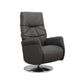 Fernsehsessel mit Doppelmotor 32630 LIMBOO in Leder Z73 graphite - Relaxsessel Leder