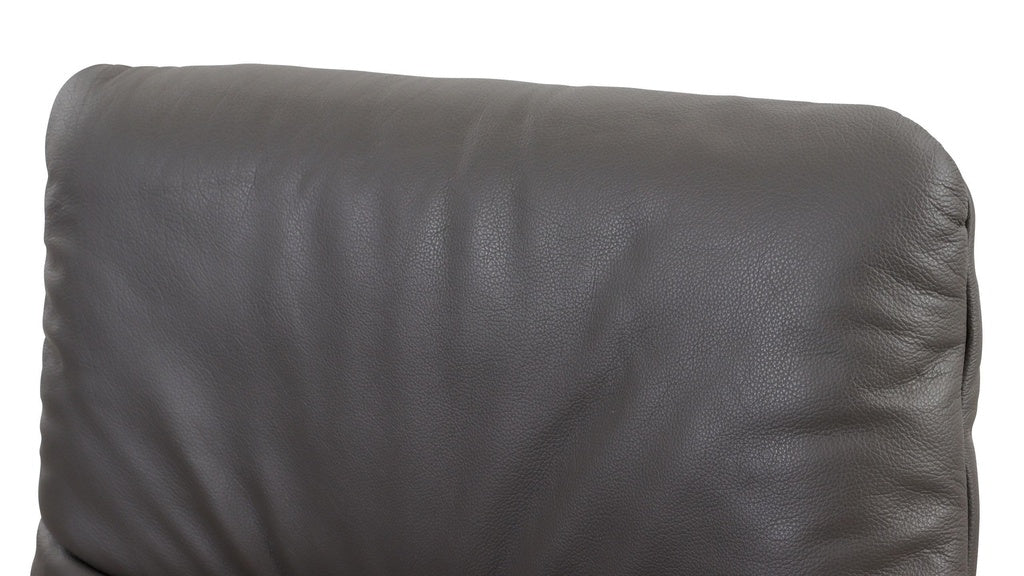 Fernsehsessel mit Doppelmotor 32630 LIMBOO in Leder Z73 graphite - Relaxsessel Leder