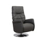 Fernsehsessel mit Doppelmotor 32630 LIMBOO in Leder Z73 graphite - Relaxsessel Leder