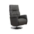 Fernsehsessel mit Doppelmotor 32630 LIMBOO in Leder Z73 graphite - Relaxsessel Leder