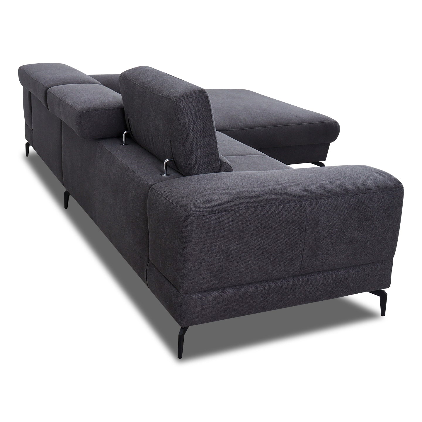 Willi Schillig Piedroo 21106 in Stoff R66 anthracite