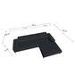 Willi Schillig Piedroo 21106 in Stoff R66 anthracite - Ecksofa Stoff