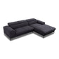 Willi Schillig Piedroo 21106 in Stoff R66 anthracite - Ecksofa Stoff