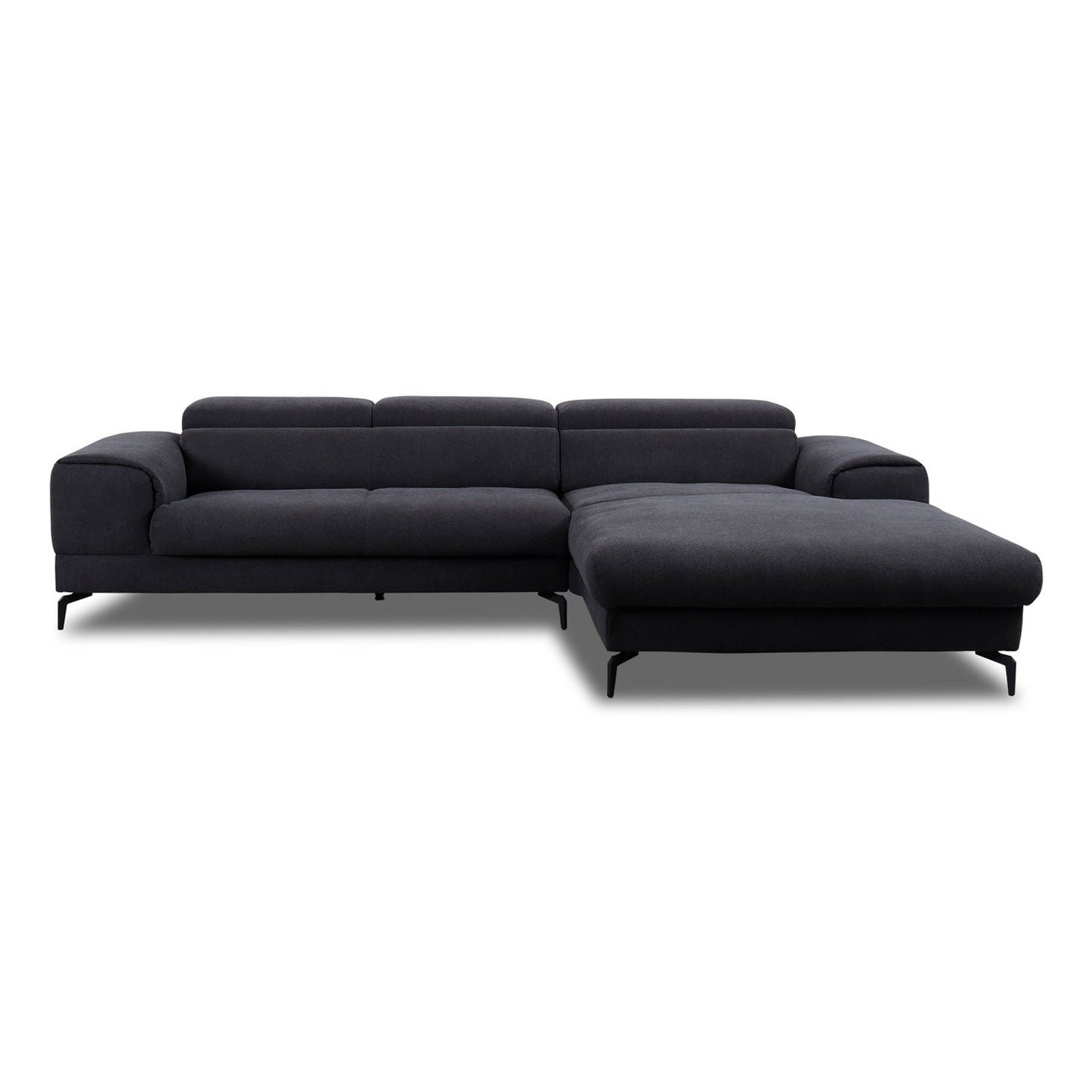 Willi Schillig Piedroo 21106 in Stoff R66 anthracite