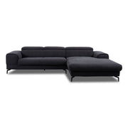 Willi Schillig Piedroo 21106 in Stoff R66 anthracite