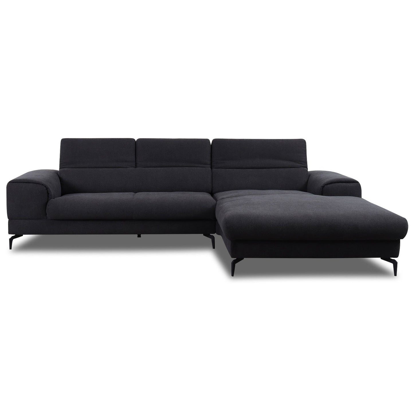 Willi Schillig Piedroo 21106 in Stoff R66 anthracite