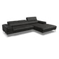 Willi Schillig Piedroo 21106 Sofa 21106 in Leder Longlife Z73 konfigurierbar - 54 Mocca - Ecksofa Leder
