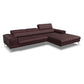 Willi Schillig Piedroo 21106 Sofa 21106 in Leder Longlife Z73 konfigurierbar - 64 Rosso Marone - Ecksofa Leder