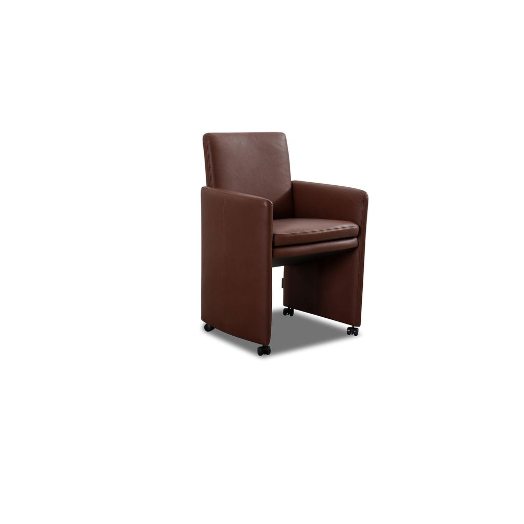 Stuhl- Sessel 10600 RIALTO in Leder Z73 macchiato - Stuhl Leder