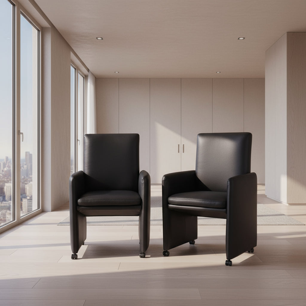 Willi Schillig RIALTO 10600 RIALTO Stuhl-Sessel MH in Leder Z73 - Stuhl Leder