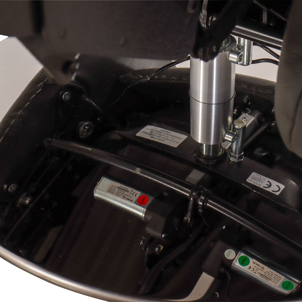 Fernsehsessel SALSAA in Leder Z69 anthracite - Relaxsessel Leder