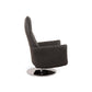 Fernsehsessel SALSAA in Leder Z69 anthracite - Relaxsessel Leder