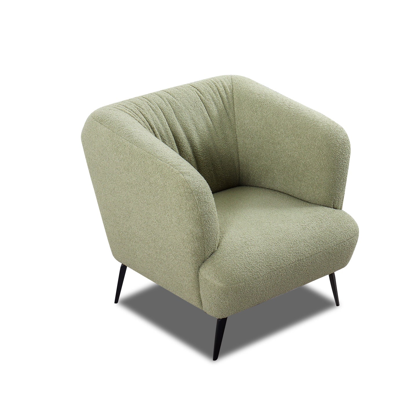 Willi Schillig Sessel 12342 ELLA in Stoff V86 hellgrün - Sessel Stoff