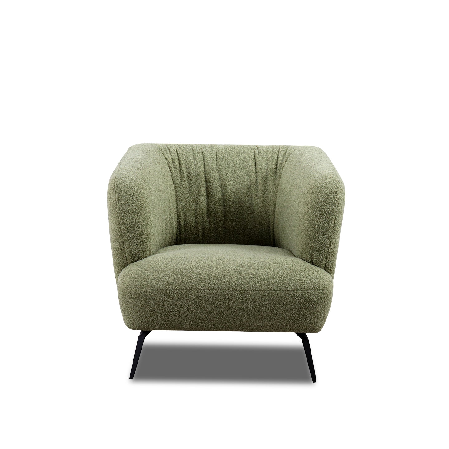 Willi Schillig Sessel 12342 ELLA in Stoff V86 hellgrün - Sessel Stoff