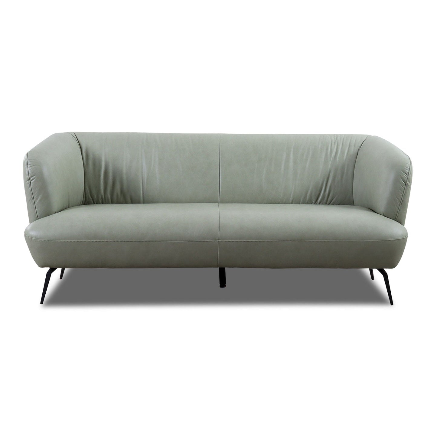 Willi Schillig Sofa 12342 ELLA in in Leder Z74 green tea