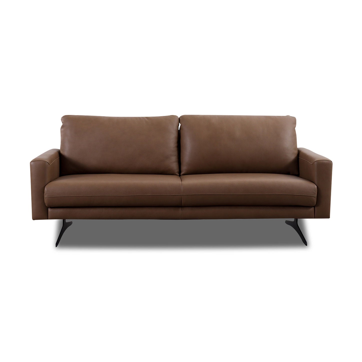 Willi Schillig Sofa 12552 Maxxim Variante in Leder Z84 fango