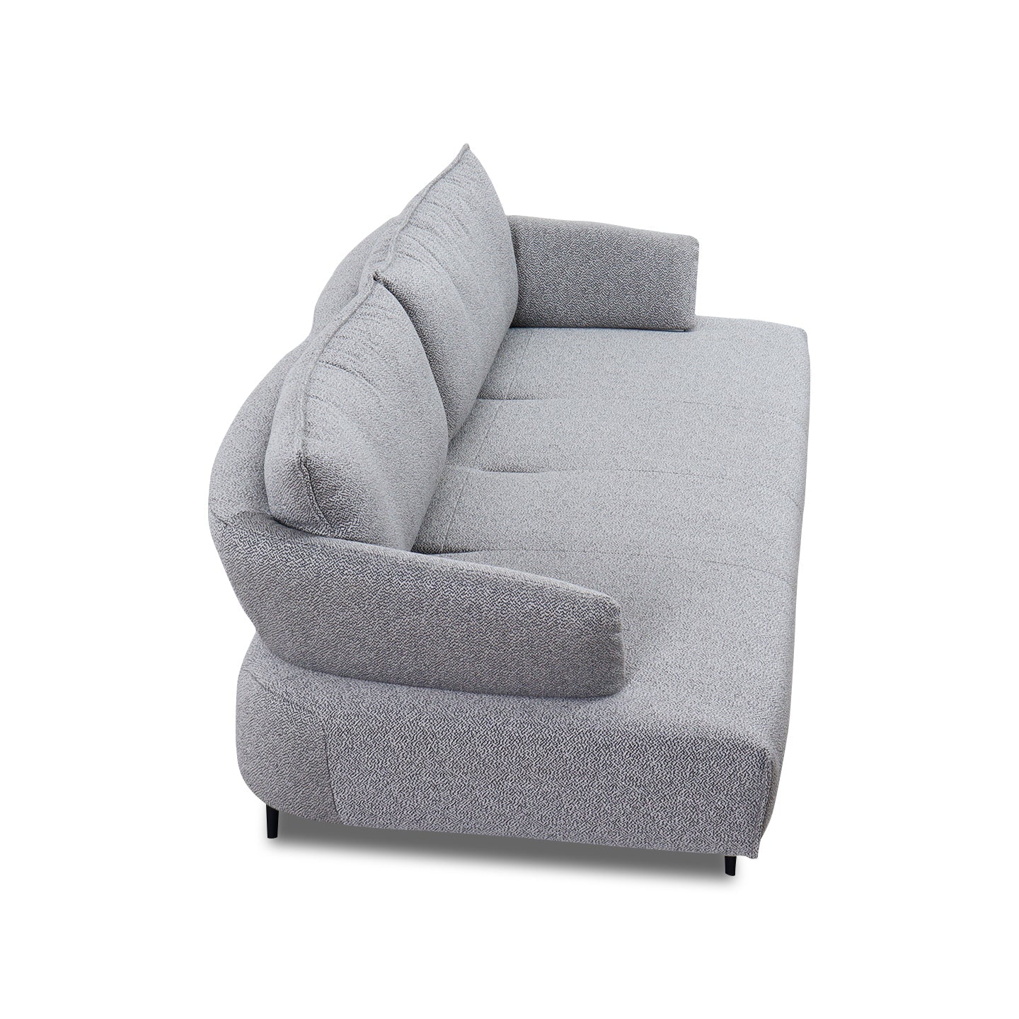 Willi Schillig Sofa 16150 LUNO in Stoff O10 silver grey - Sofa Stoff