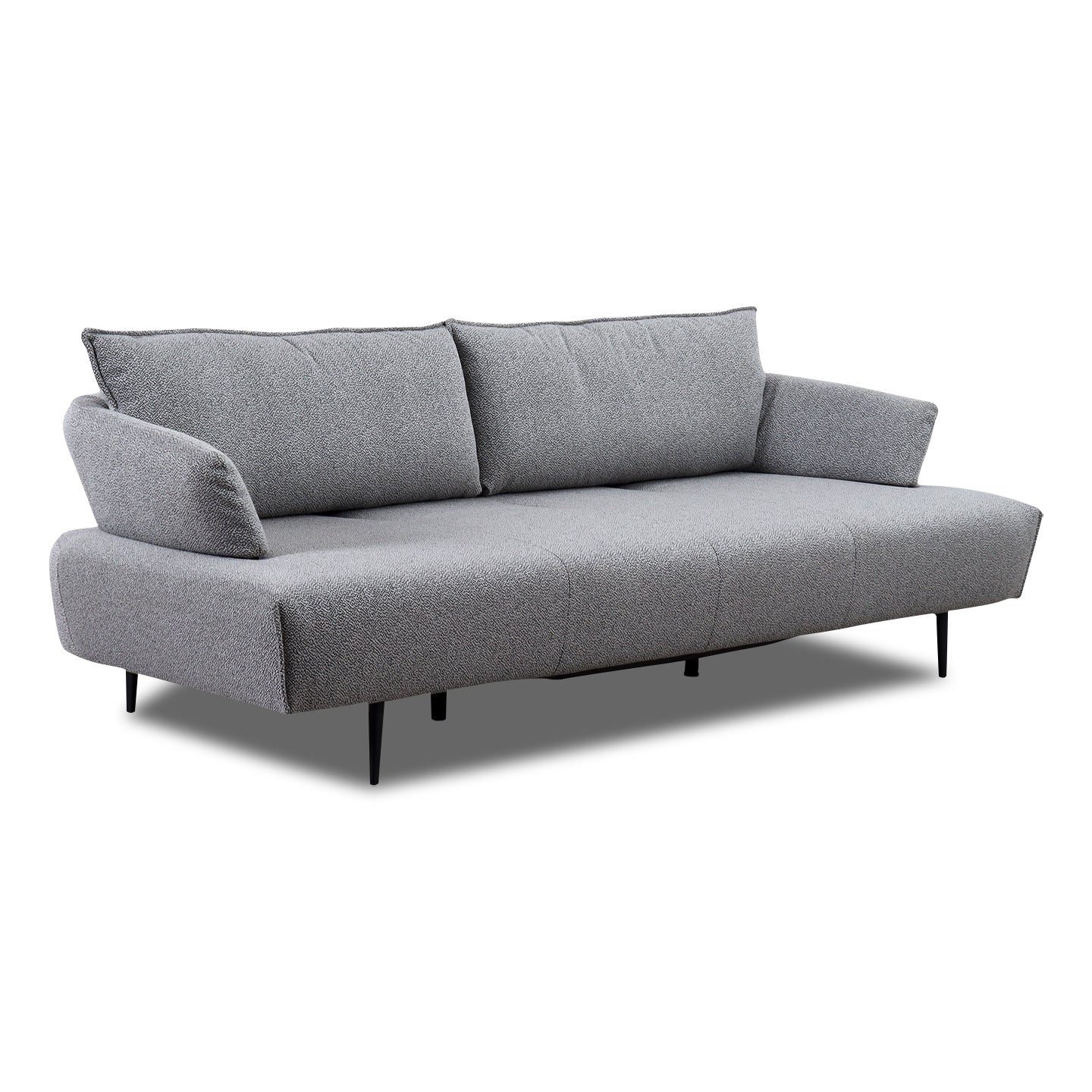 Willi Schillig Sofa 16150 LUNO in Stoff O10 silver grey - Sofa Stoff