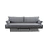 Willi Schillig Sofa 16150 LUNO in Stoff O10 silver grey - Sofa Stoff