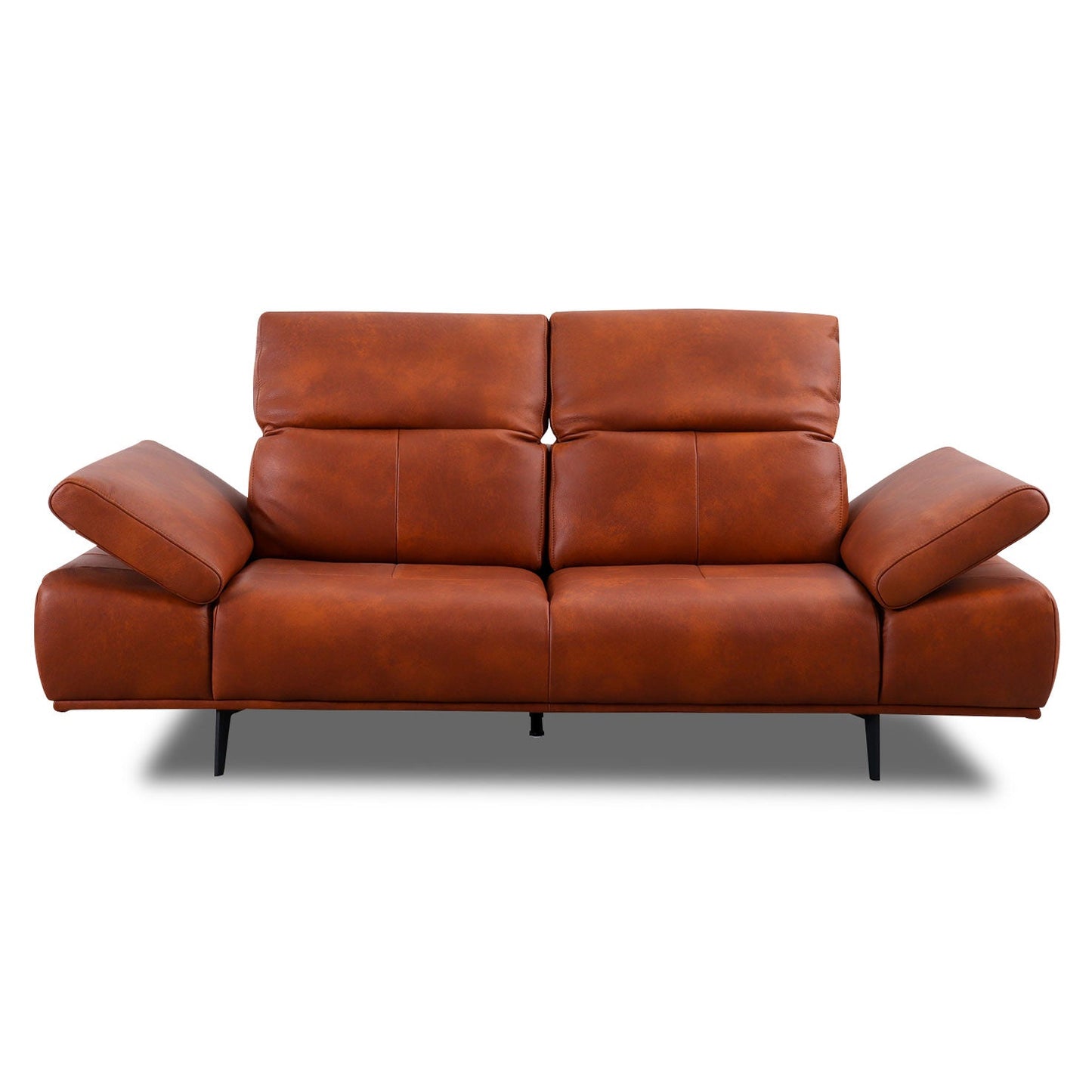 Willi Schillig Sofa 24405 LEVI in Leder Z75 cognac