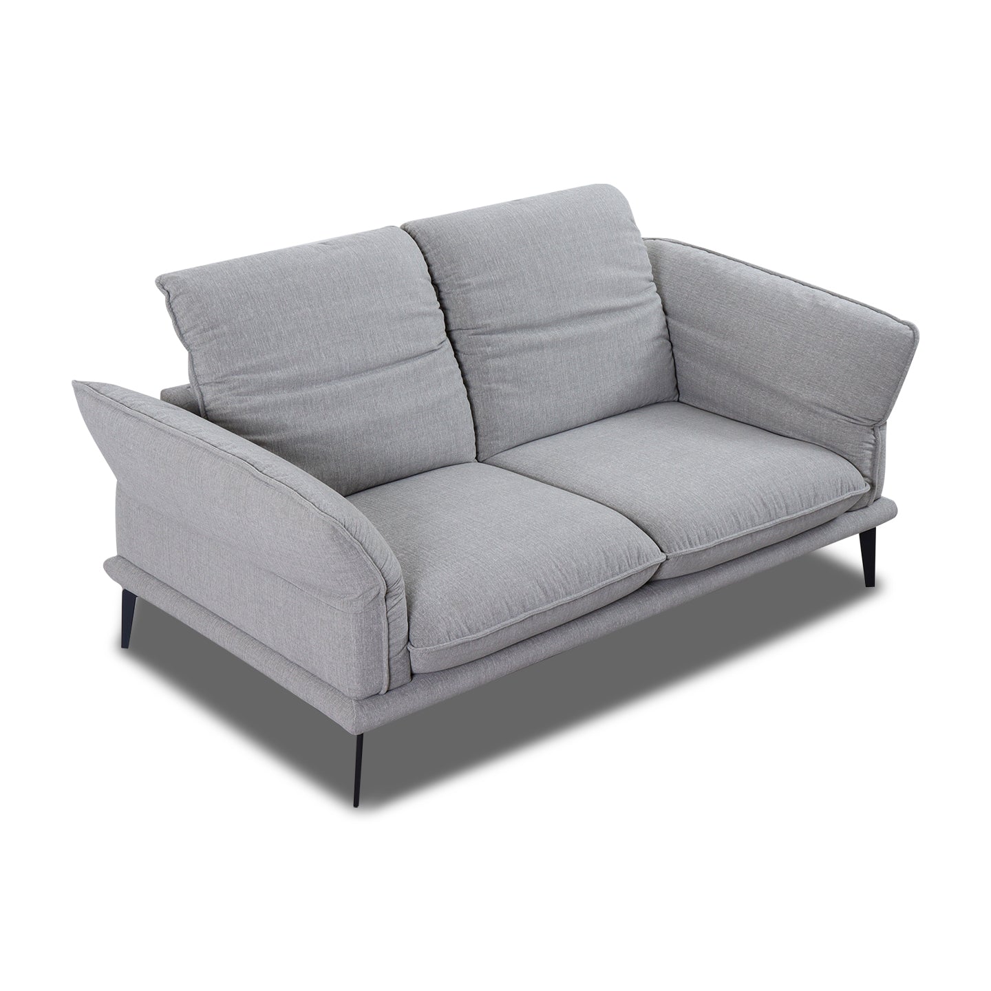 Willi Schillig Sofa 24600 Sherry in Stoff V39 grey - Sofa Stoff