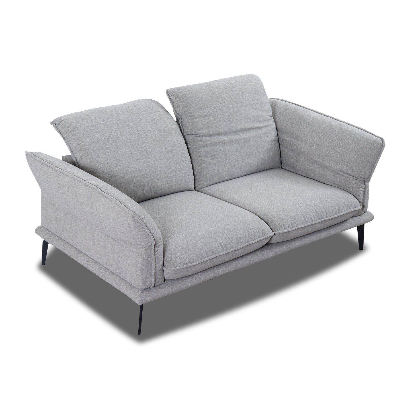 Willi Schillig Sofa 24600 Sherry in Stoff V39 grey - Sofa Stoff